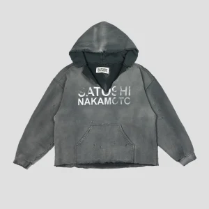 Satoshi Nakamoto Distructo Hoodie